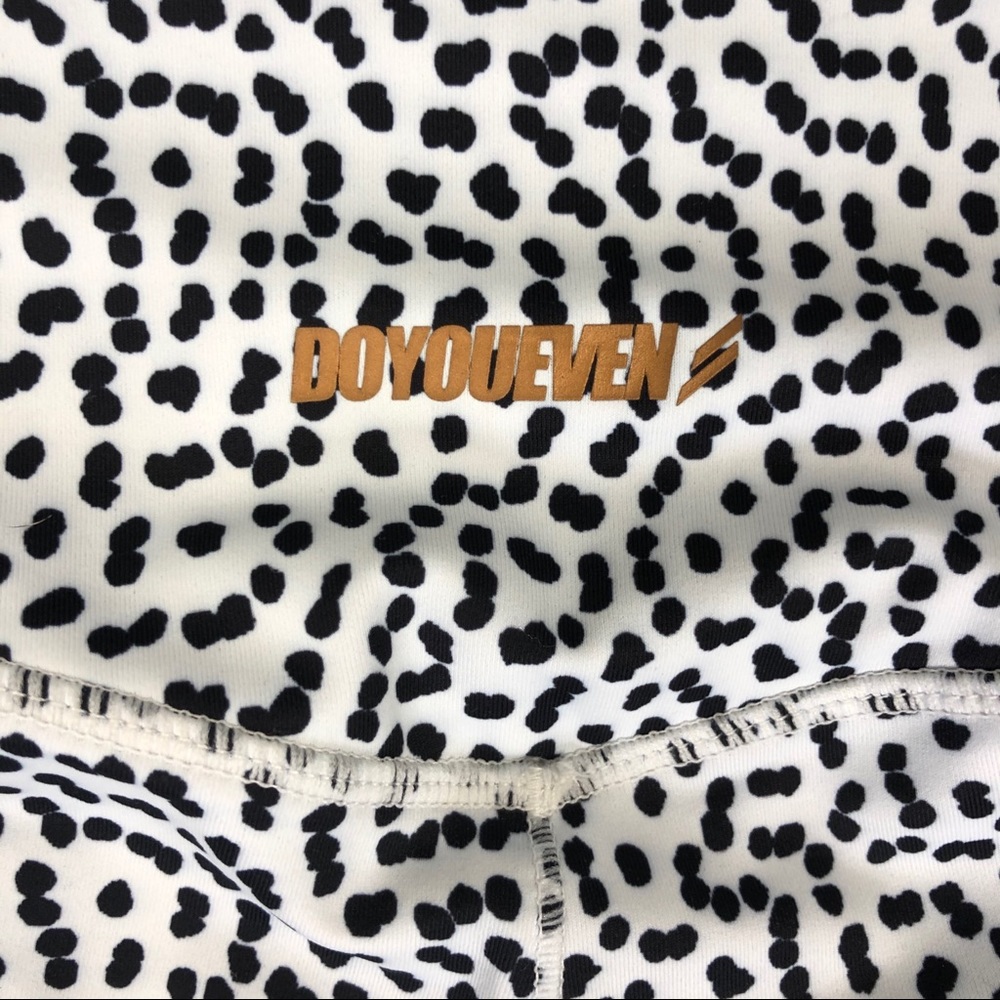 DOYOUEVEN Excel White Speckled High Waist Leggings - Picture 13 of 16